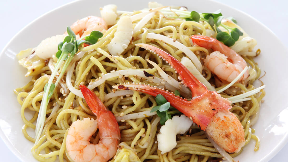 男鹿しょっつる焼きそば